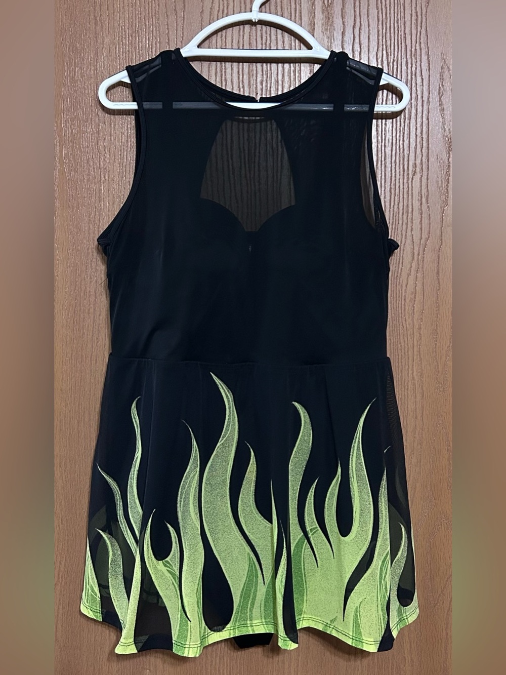 Torrid Disney Maleficent Fire Swim Bathing Suit